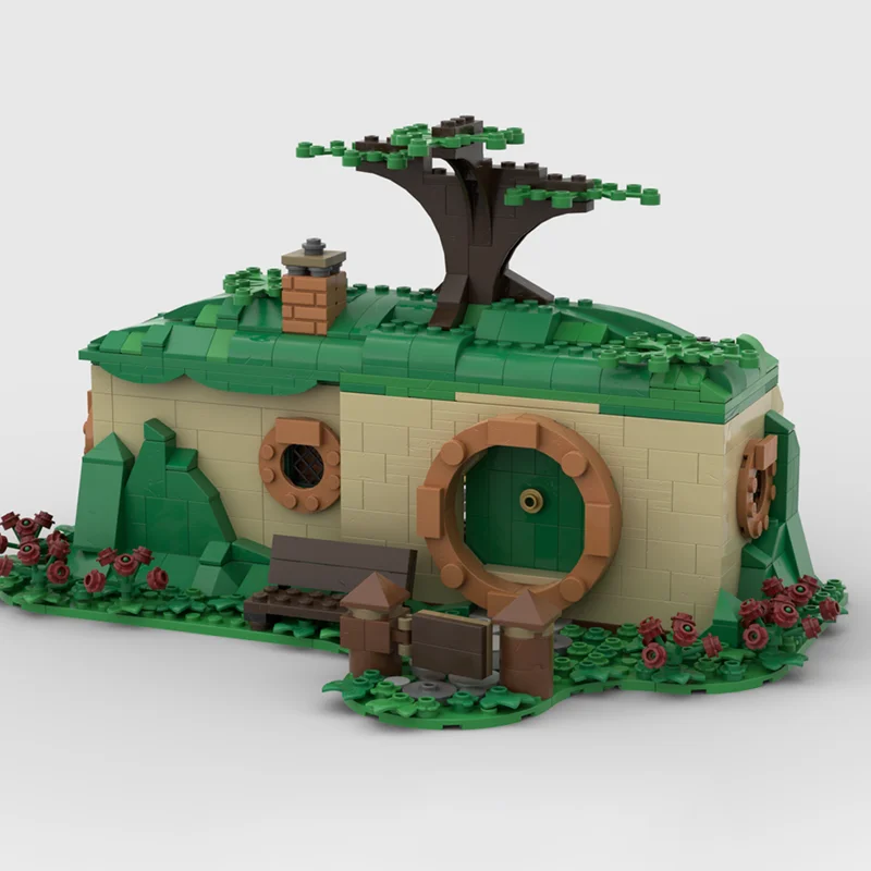 Magic Rings Moc Building Blocks Modular Bag End Model Technology Bricks DIY Famous Scene Assembly Construstion Gifts Toys