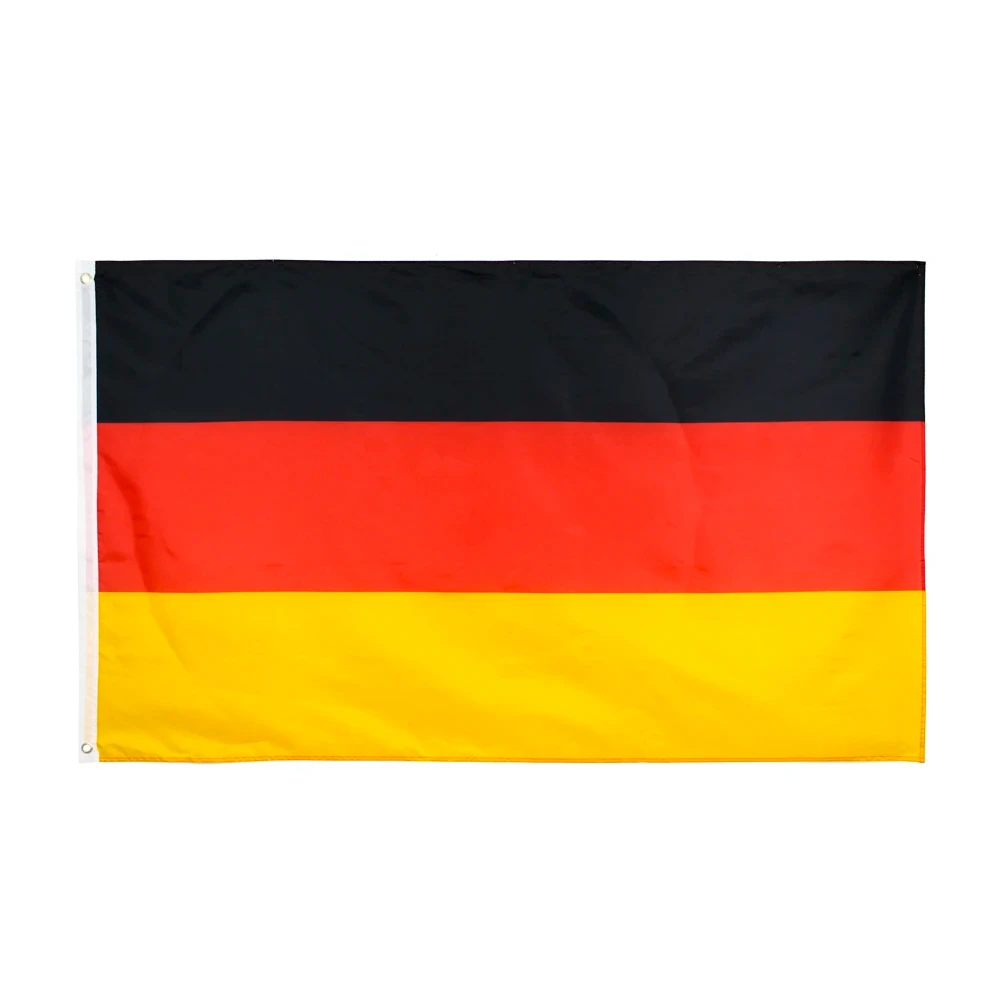 120 x 180cm DE Black Red Yellow Europe Germany 4k flag europa deutschland Indoor Outdoor European flag DE oscam stabilne Flags