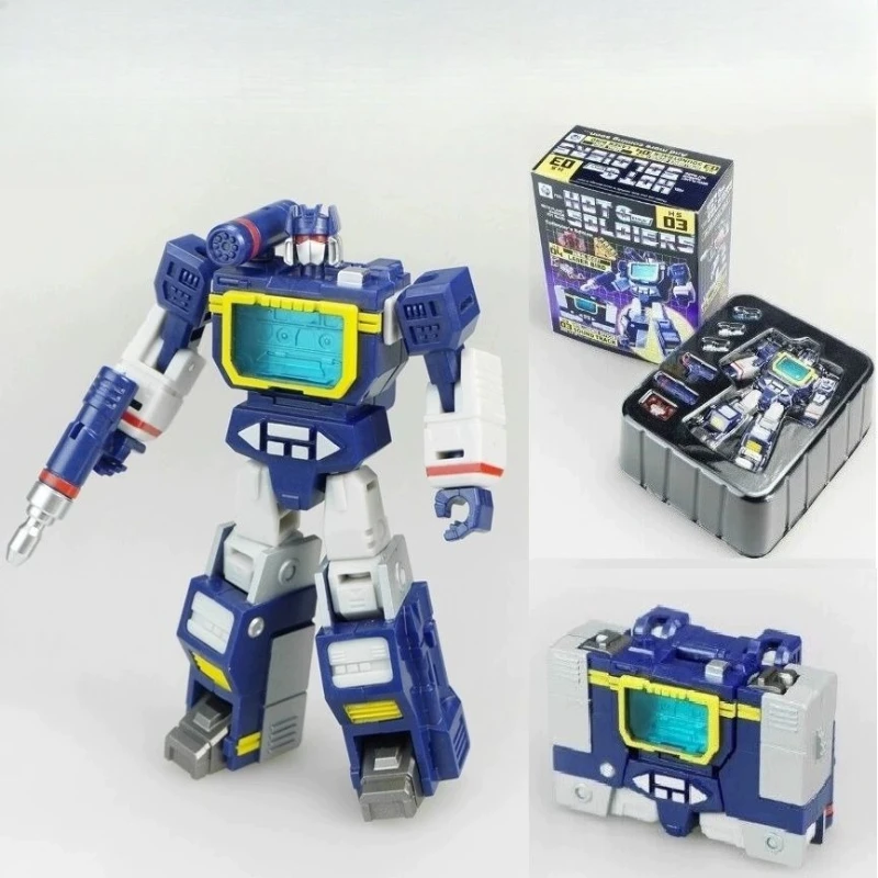 

Transforming Robot 4''/10cm HS03 Action Figure Set Boys Collect Toys Leisure Children Toy Collect Models Birthday Gifts 6-12+