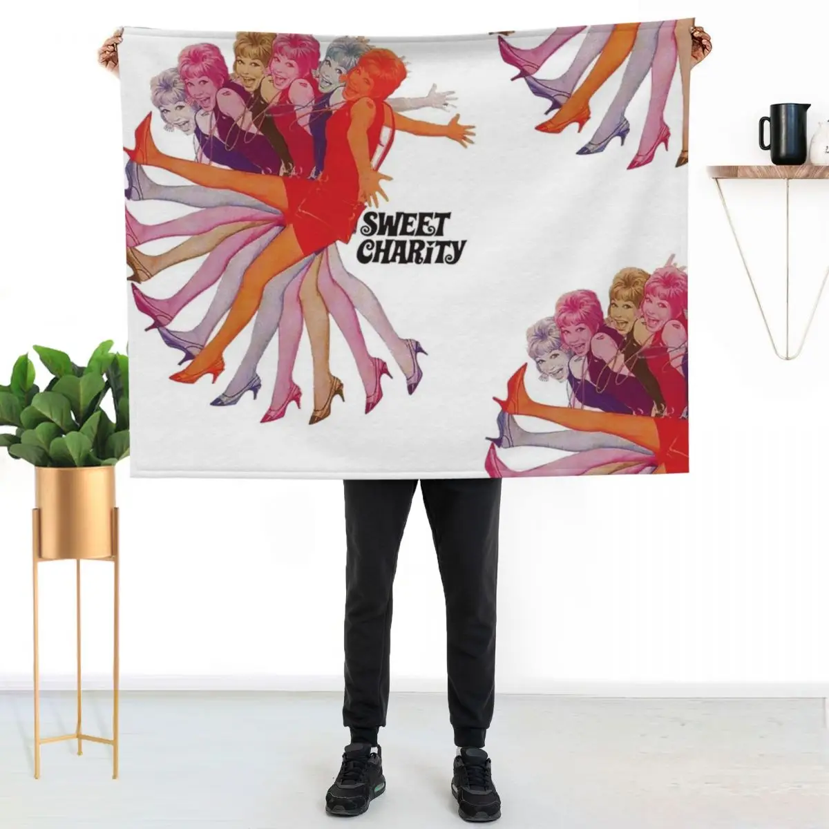 Couverture douce et chaude multi-usages Sweet Charity pour la maison et les voyages