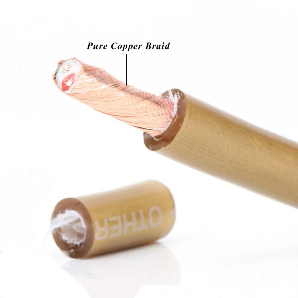 HiFi CARDAS HEXLINK Cable OCC Copper Goldend 5C Audio Cable High Quality For DAC Preamp RCA Interconnect Cable