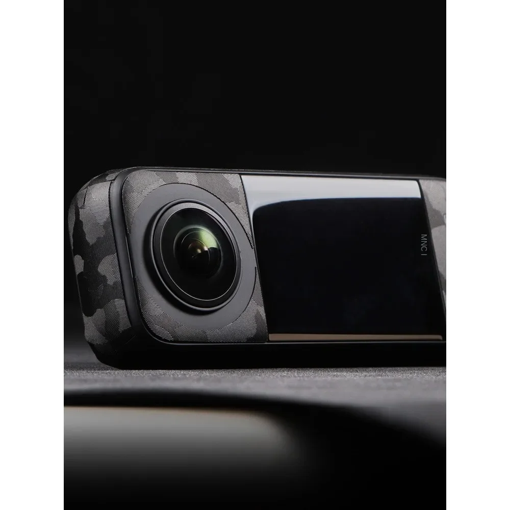 Ucons Anti-scratch Sticker for Insta360X3/Insta360X4 Protective Skin 3M Material Camouflage Black Sticker for Insta360X2