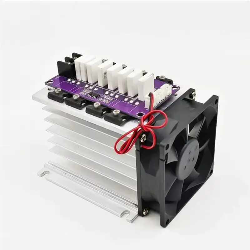 ABUI-High Power Adjustable Electronic Load Module 0-100V 20A 500W Tester Constant Current Voltage With 1M A Step Resolution