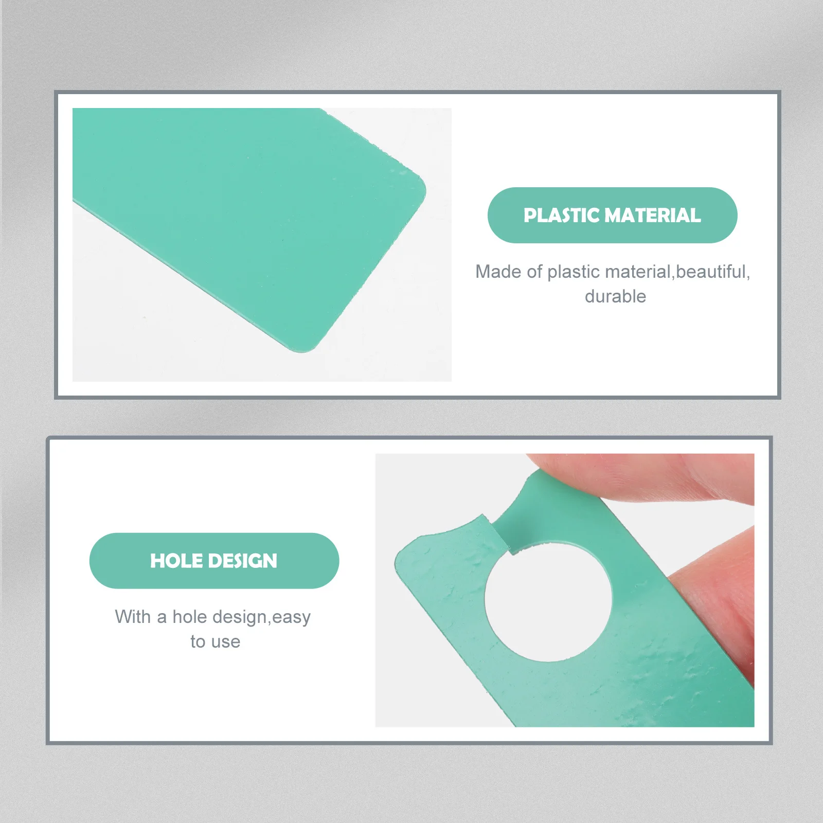 

500 шт. пластиковые подвесные этикетки для растений, садовые маркеры с отверстием для овощей, суккулентов, винограда, арбуза, именной маркировки растений