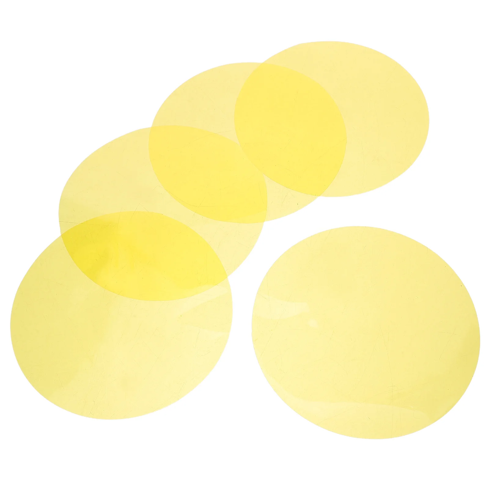 5 قطعة تغيير لون الناشر فيلم مرشحات ضوء ذاتية اللصق للمصابيح الدافئة اللون تصحيح فيلم ديكور المنزل Led الإضاءة هلام