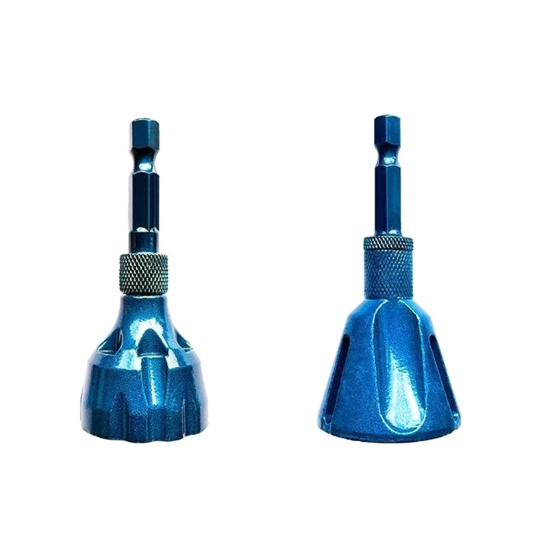 AA63 HOT 2PCS Vite Sbavatura Smusso Cilindrico Smussatura Coltello Vite Riparatore Filettatura Taglio Angolo Bullone Strumento di Riparazione