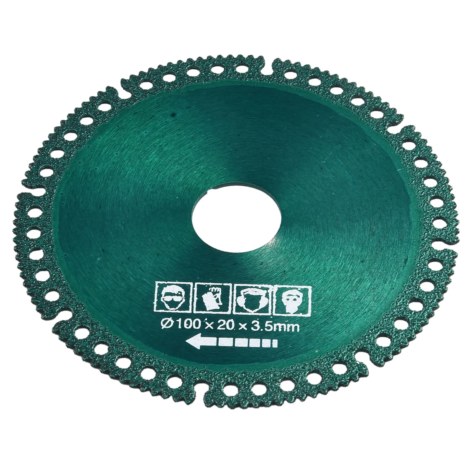 

Composite Cutting Saw Blade Multifunctional Tile Marble Pipe 100mm 2Pcs Circular Saw Disc Cutting Saw Blade Diamond Super Hard