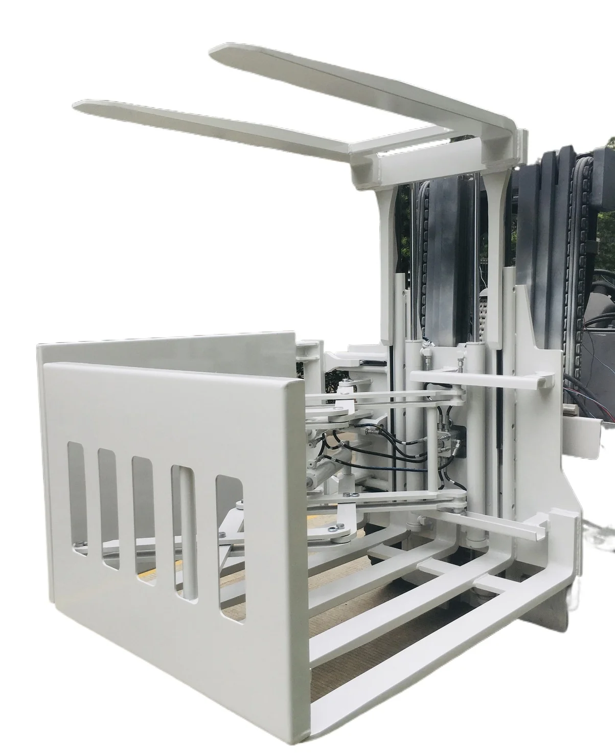 360 Degree Pallet Inverter Clamp Forklift Attachment  Pallet Changer