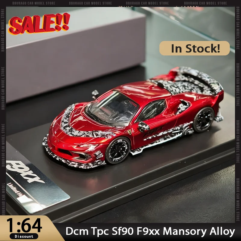 

Новинка в наличии Dcm Tpc 1:64 Sf90 F9xx Mansory, модель автомобиля из сплава, ограниченная серия, литье под давлением Sf90, ограниченная серия, украшения, игрушки на заказ, дети Chri