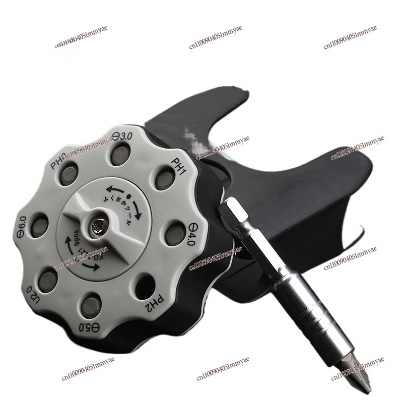 

Portable Mini Two-way Ratchet One-word Cross Labor-saving Screwdriver Special-shaped Batch Set Tool