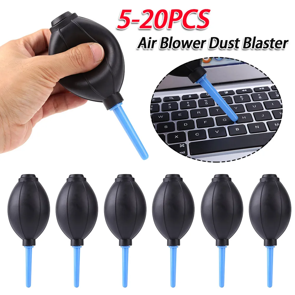 5-20pcs Pump Dust Cleaner Rubber Bulb Air Pump Dust Blower Cleaner Air Pump Cleaner for Digital DSLR SLR Cameras Lens Cleaning