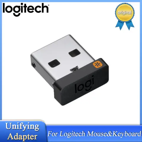 Wireless Dongle Receiver Unifying USB Adapter For Logitech Mouse Keyboard Connect 6 Device For MX M905 M510 M505 Keyboard K400