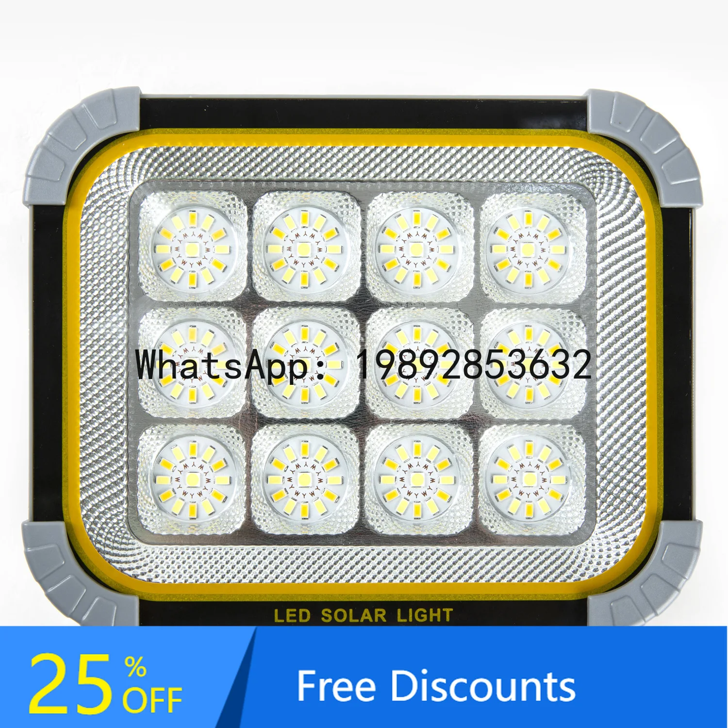 

YFY New Foldable Solar Lighting Floodlight Home Super Bright Solar Night Market Street Stall Camping