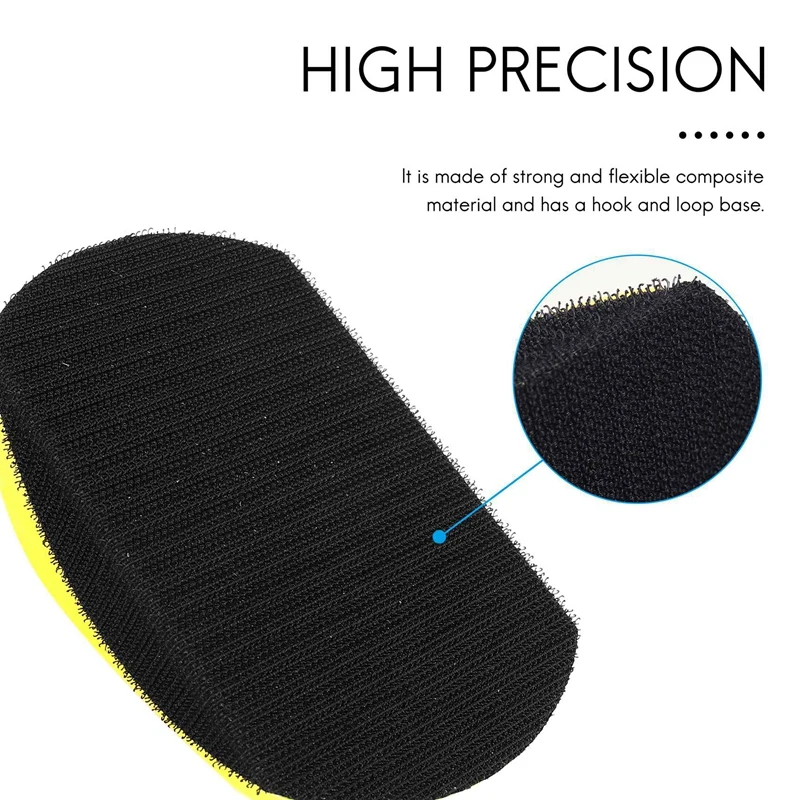 ABRE-Handschleifblock für Klett-Schleifpapier, Handpad, Polierpad, Schleifwerkzeuge