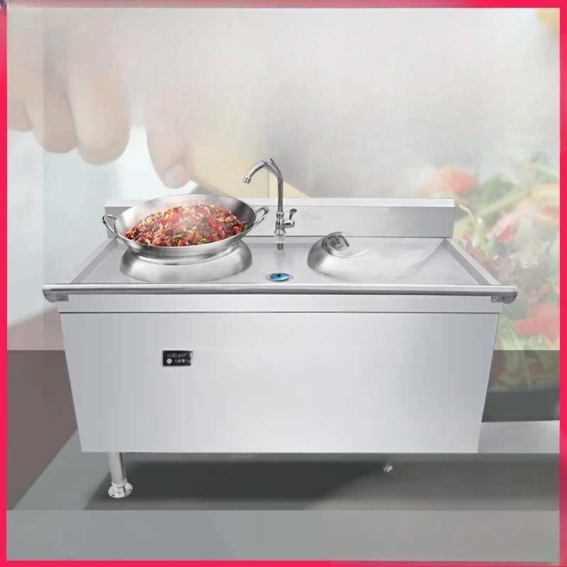Marine stove double head electric frying stove 440V cooking electromagnetic