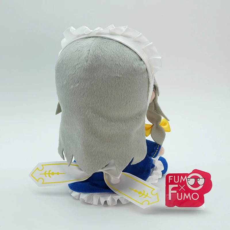 Lovely Plush In Stock fumo×fumo TouHou Project Izayoi Sakuya Doll X1 Kawaii Gift Shipping In 2 Days