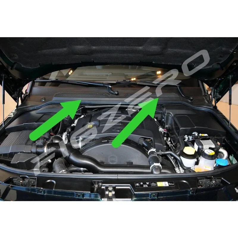 Front Windscreen Scuttle Panel Cowl Trim Water Deflector Insect Repellent Board for Land Rover Discovery 3 4 Range Rover Sport view 4