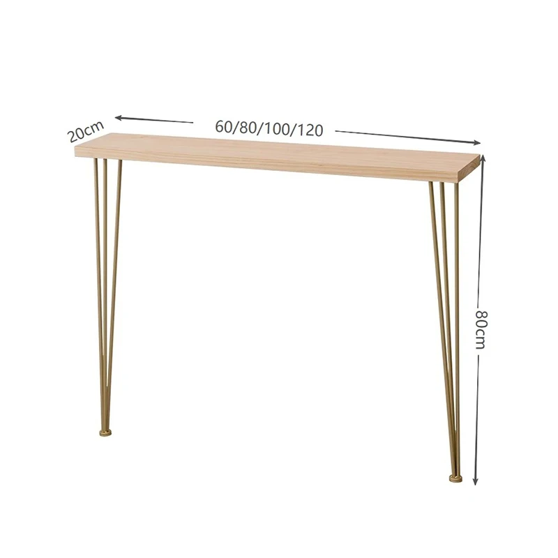 Nordic Classic Console Table Elegant Subtle Against The Wall Minimalist Console Table Premium Unique Mesa Living Room Furniture