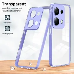 For Xiaomi POCO M6 PRO 4G Case Hard PC+TPU 3 in 1 Transparent Protective Back Cover Phone Cases For Xiaomi POCO M6Pro 4g Shell
