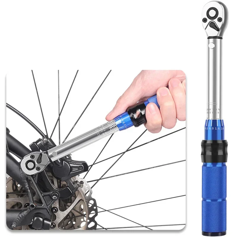 

Quick-release Torque Wrench Repairing Tool High Precise Torque Preset Adjustable Ratchet Allen Key Tool Socket Spanner Kit 15PCs