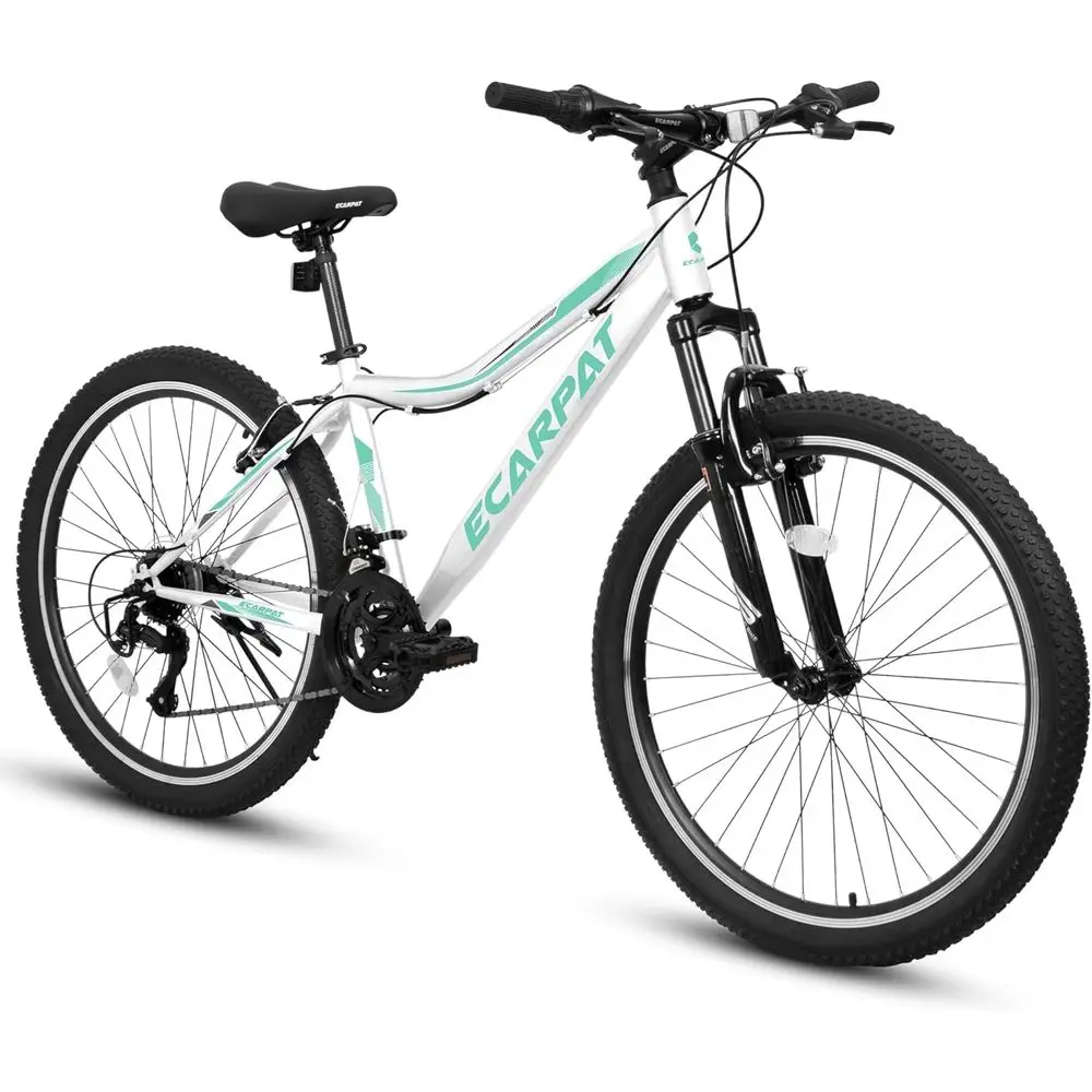 

26 Women's 21-Speed Mountain Bike, 17 Carbon Steel Frame, City Trail V-Brakes