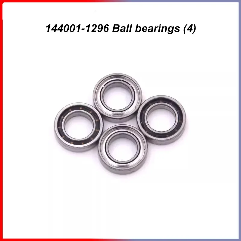 WLtoys 1/14 144001 Części Zamienne do Samochodu RC Metalowy Wahacz Wzmocnienie Śruba Kulowa Zestaw Łożysk Centralna Oś Przekładni Silnik