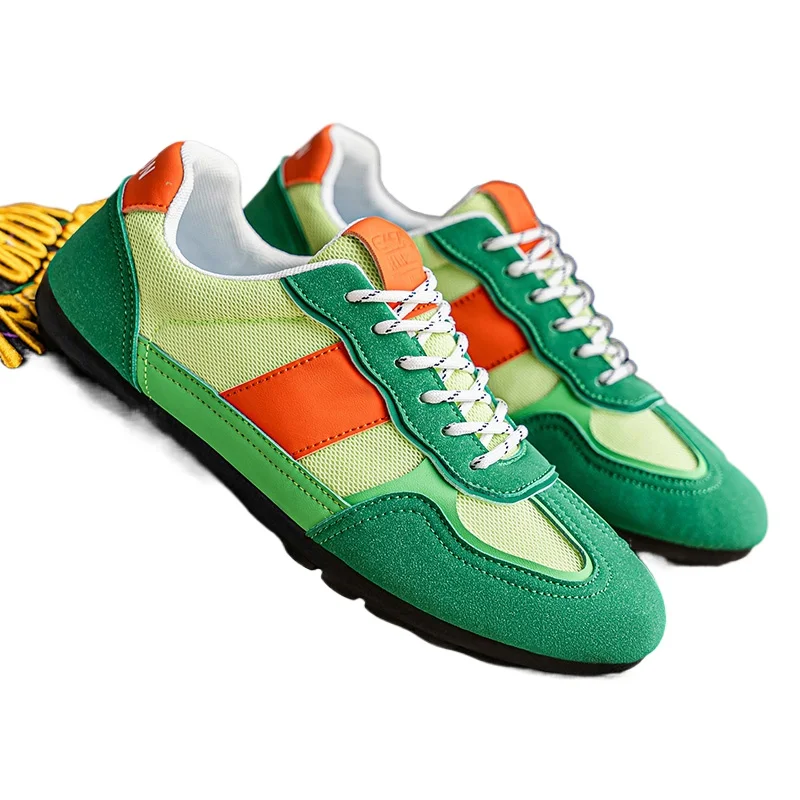 

Men's Shoes, Mesh Breathable Fashion Sneakers, Trendy, Comfortable and Versatile Soft-Soled Men's Moral Training Tenis Masculino