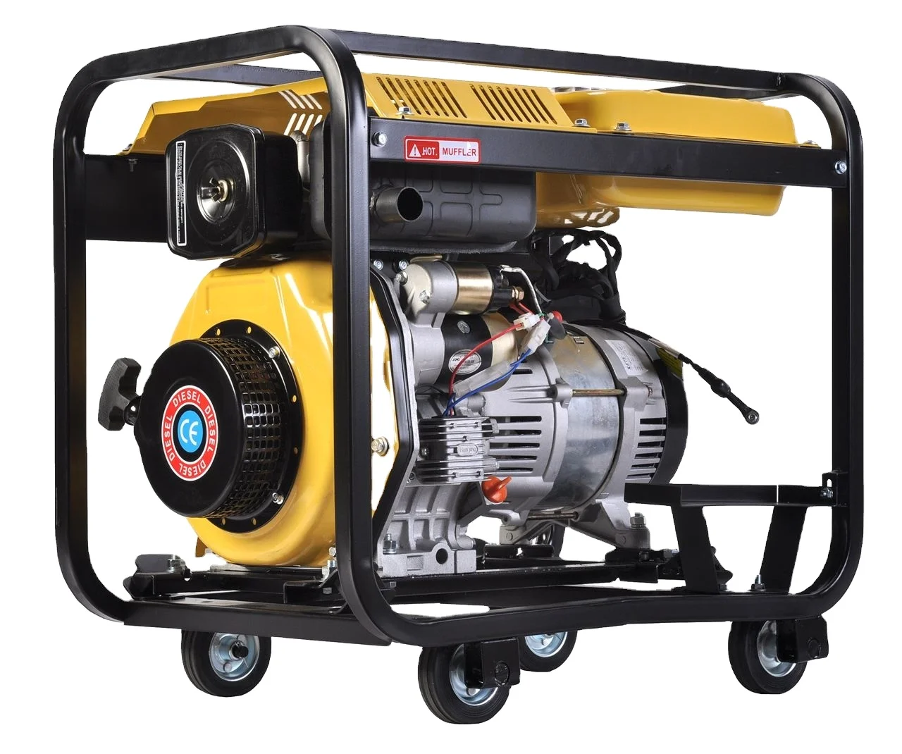 3000Watt Electric Start Silent Single-Phase 10kva Generator 50Hz Frequency Air Cooled 10kva Generator House ATS