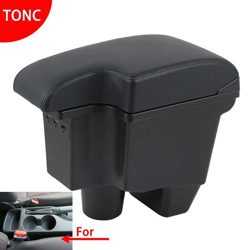 For Toyota Yaris Armrest Box Retrofit For Toyota GR Yaris armrest Yaris Elegant Storage Content Retractable USB Car Accessories