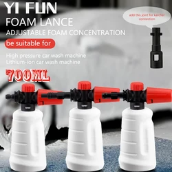 Foamer Jet Bottle 1/4 Quick Connect Car Wash Soap Foam Gun Snow Foam Lance Car High Pressure Spray Can for Lavor Car Washer