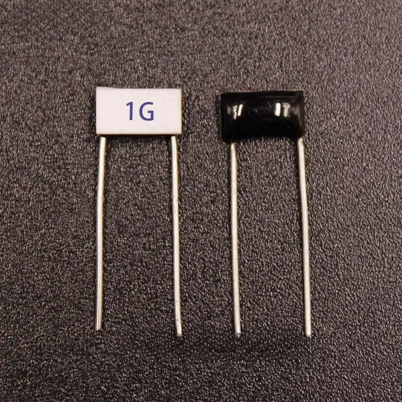 (10PCS) HVR82MZ0704 black package chip glass glaze high voltage resistor 1G/1000M2G33K ceramic microphone