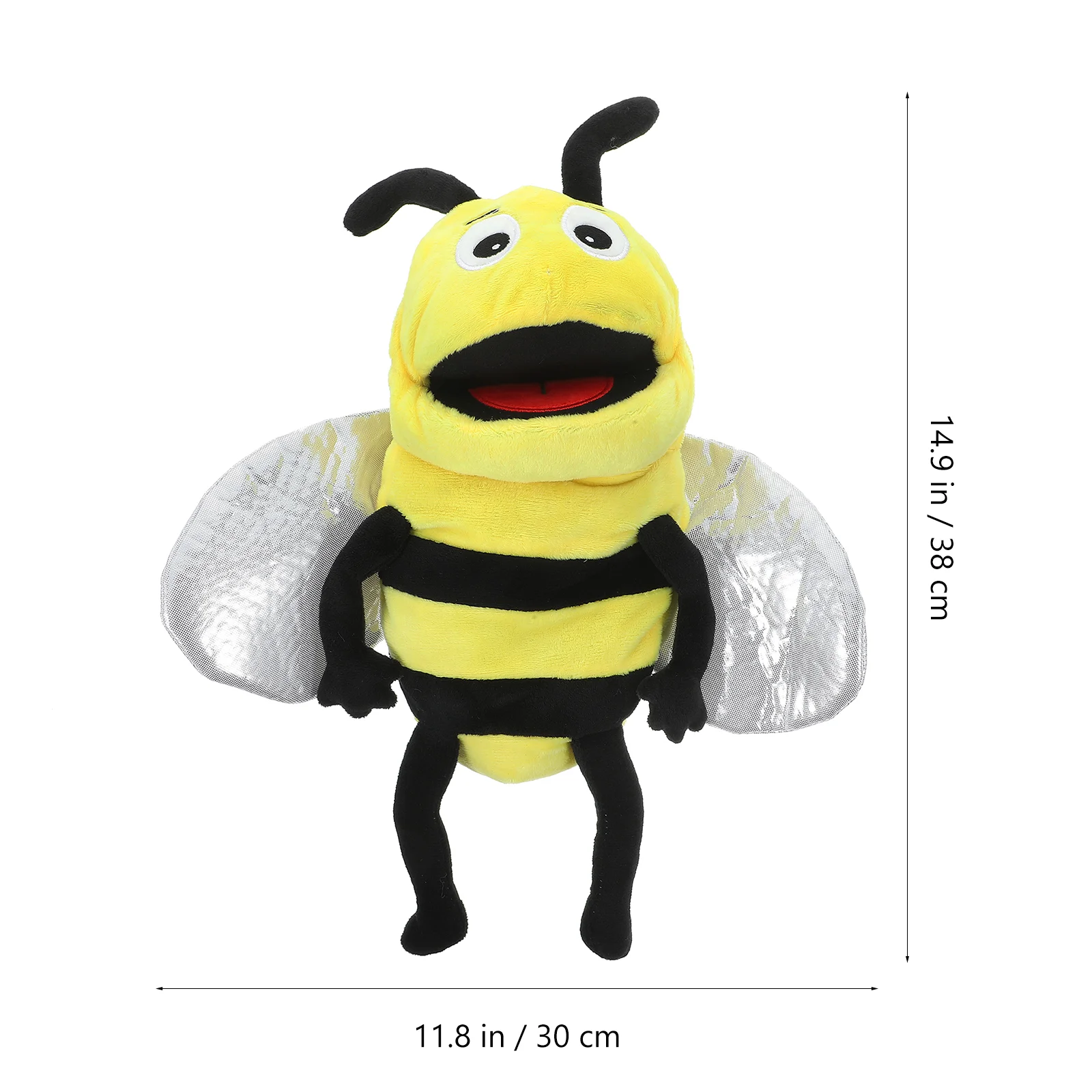 Verhaaltijd Poppenkast Handspeelgoed Cosplay Insect Pluche Ouder-Kind Dieren Knuffels