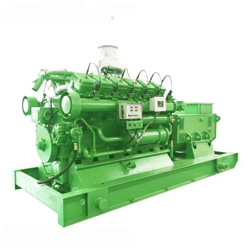 محطة طاقة 10 كيلو وات إلى 5 ميجا وات مولد محرك الاحتراق الداخلي عالي المعايير مولد الغاز الطبيعي استهلاك الوقود #5