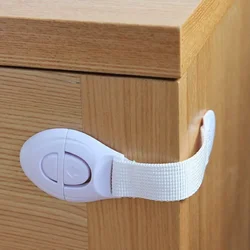 Baby Safety Cabinet Lock Kids Security Protection Drawer Door Cabinet Locks Plastic Protection Children Safety Door Straps