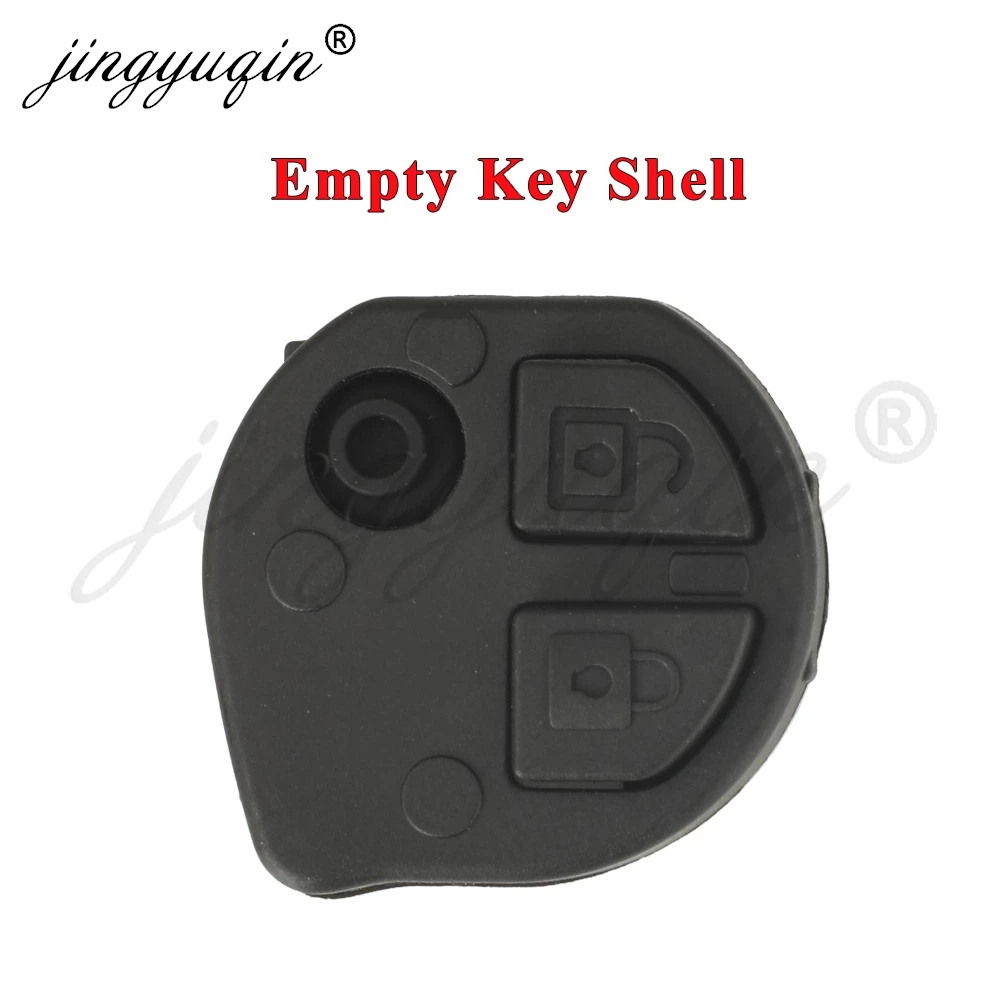 jingyuqin 2Button Remote Inner Car Key Shell Case For Suzuki Swift Cultus Xcross SX Ignis Jimny Ertiga Baleno Ciaz