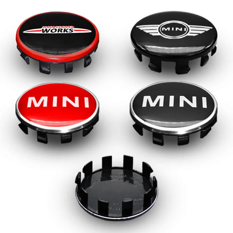 4PCS  56mm Car Wheel Center Cap Hub Covers Badge Accessories For Mini Cooper One S JCW R56 R50 R53 R55 R57 R60 F54 F55 F56