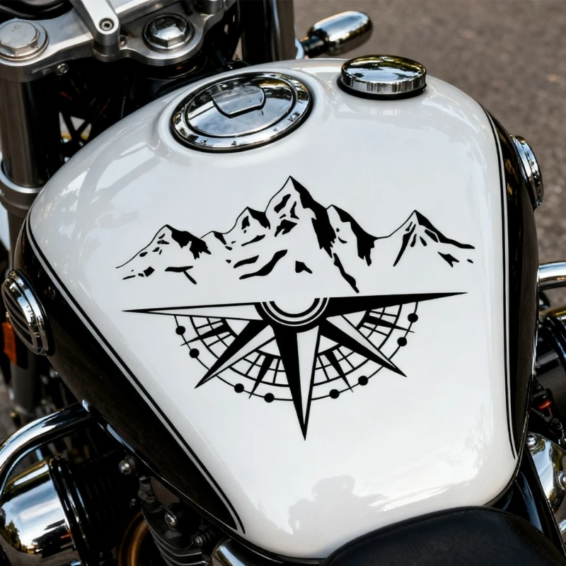 

H3CE Метеорологические наклейки для горных транспортных средств Прочные наклейки с защитой из ПВХ