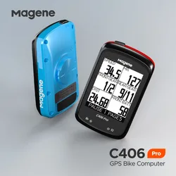 Magene C406Pro GPS Bike Computer Navigation Speedometer MTB Road Bicycle Odometer Cycling Training Notice Ant Sensor C406 Pro