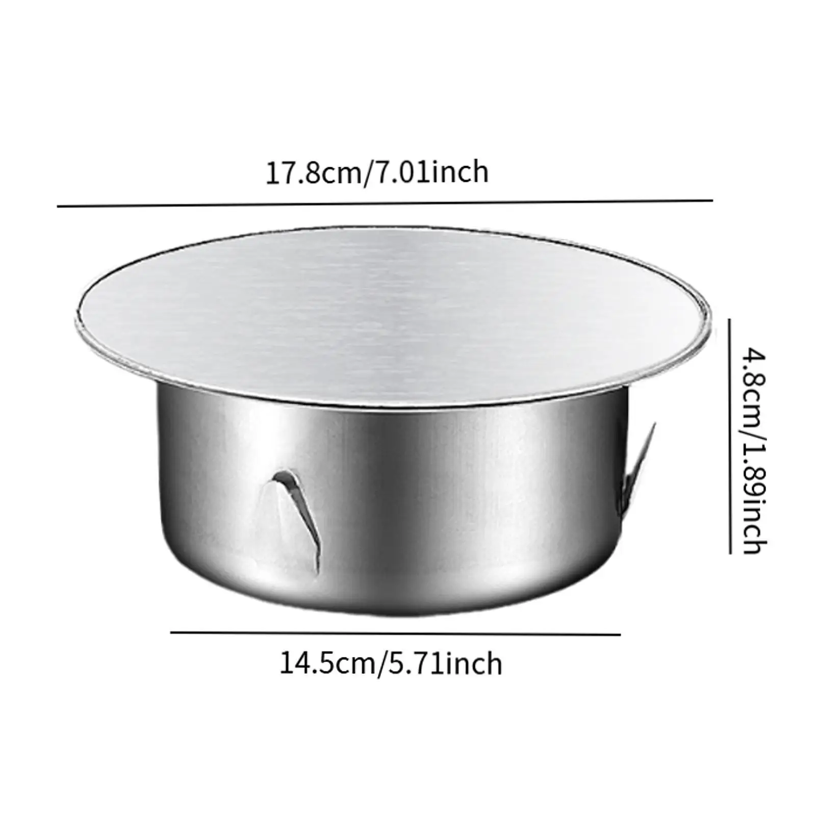 Chimney Hole Cover Easy to Install Professional Lightweight Stainless Steel