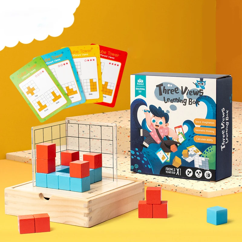 ThinkingBlocks: A Comprehensive Review of the Montessori Wooden Building Blocks with 3D Stereo Projection