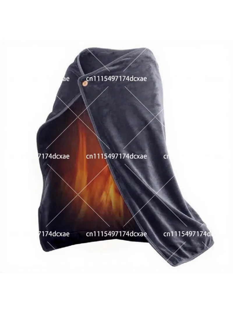 USB Heating Blanket Winter Electric Shawl Pad Thermal Knee Warmer Household Warm-Up Throw