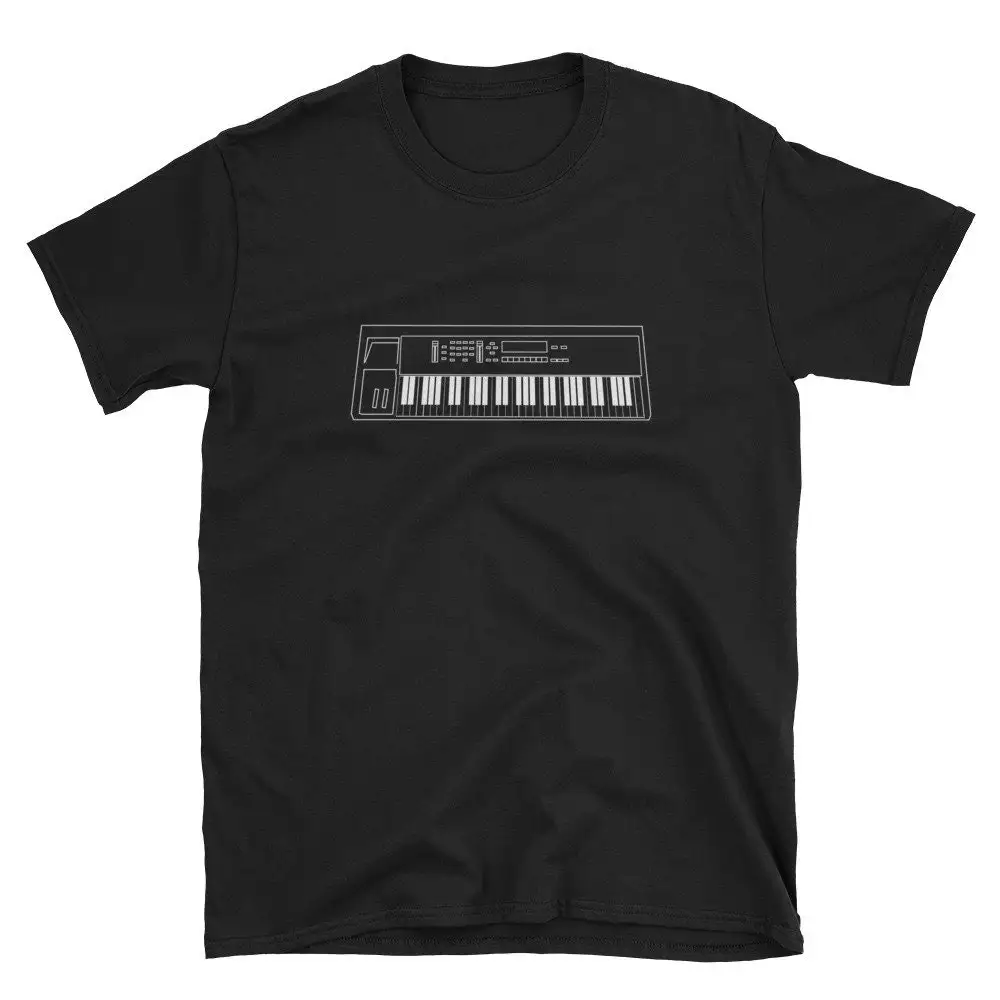 T-shirt rétro vintage Drum Machine Eps 16 Plus, Musique électronique, Streetwear, Dégradement d'urgence