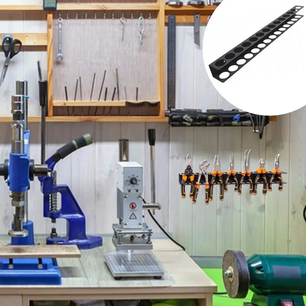 

【Flash Sale】Heavy-Duty Wall-Mounted Tool Organizer - Metal Screwdriver Holder For Garage, Kitchen & Bathroom Storage