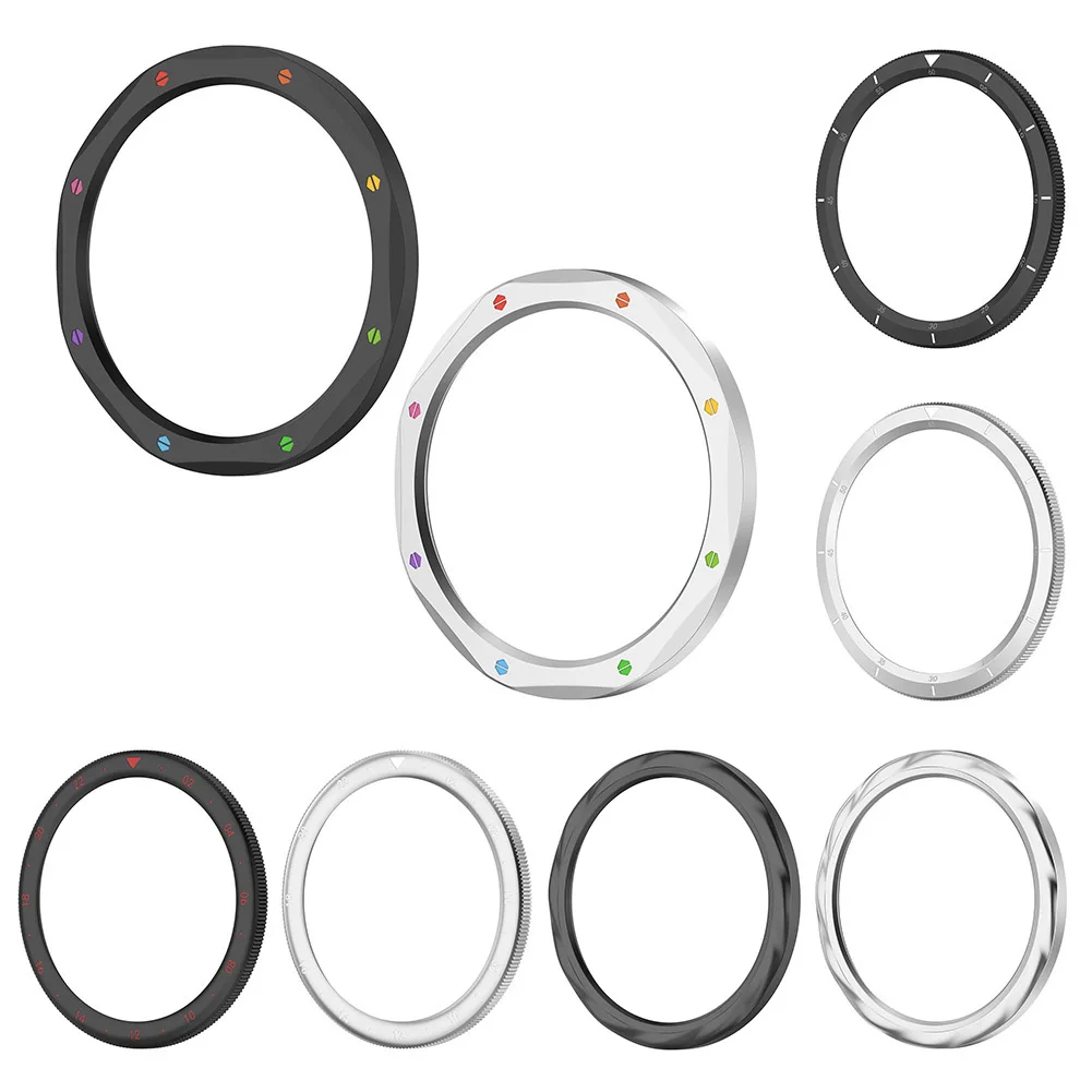 Metall Lünette Ersatz Fall Abdeckung Ring Gehärtetes Glas Displayschutzfolie für Xiaomi Uhr S4/S3 für Xiaomi Uhr S4 ESIM/S3 ESIM