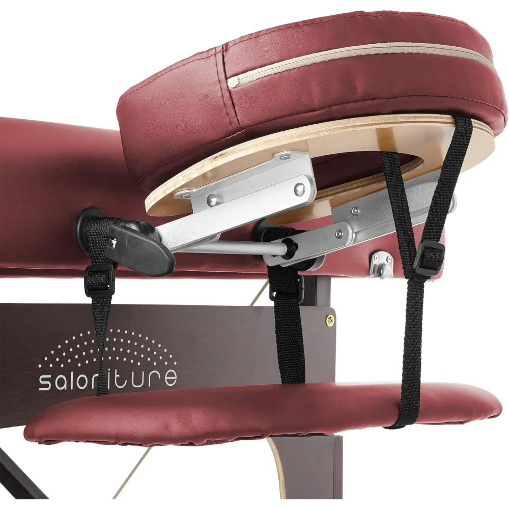 

Professional Portable Lightweight Double-folding Memory Foam Massage Bed with A Spiritual Panel