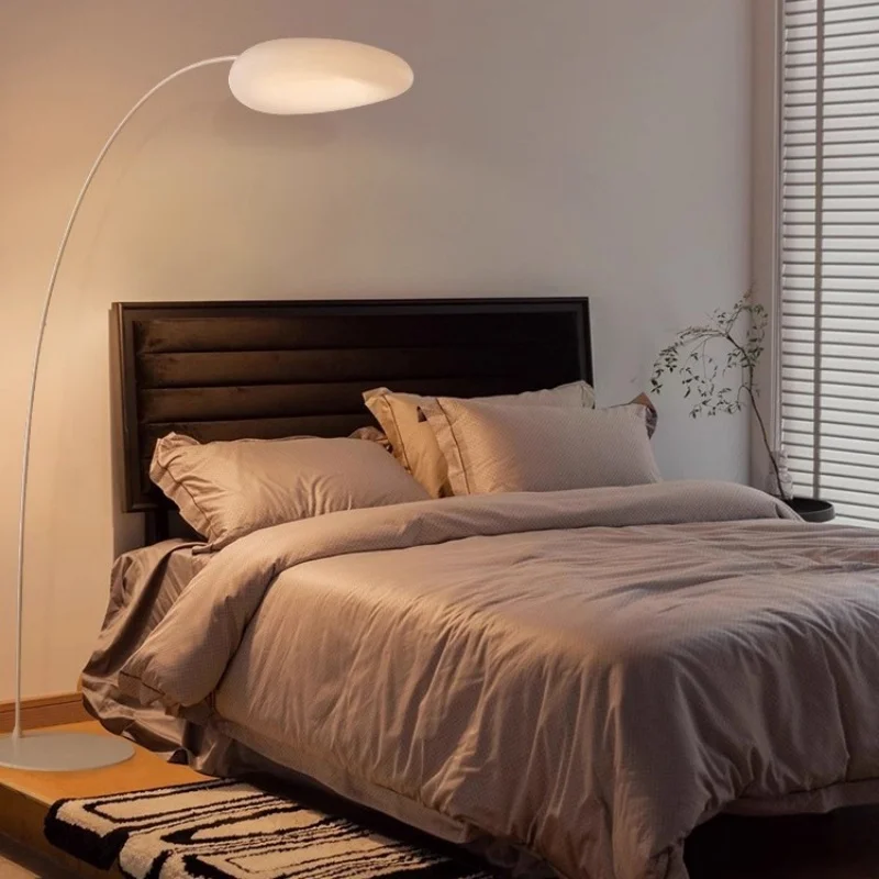 Creative Floor Lamp Modern Minimalist Standing Light Living Room Fishing Lamp Artistic Mood Lamp Bedroom LED Lighting Fixture