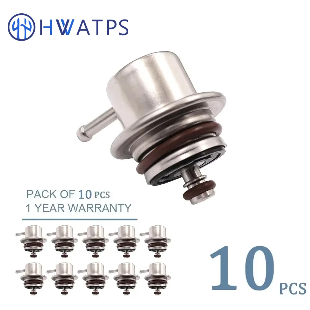 13531433023 3.5Bar 1/10 buah Regulator tekanan injeksi bahan bakar untuk BMW 7 E38 1994-2001 Saloon E39 1995-2003 Touring E39 1996-2004