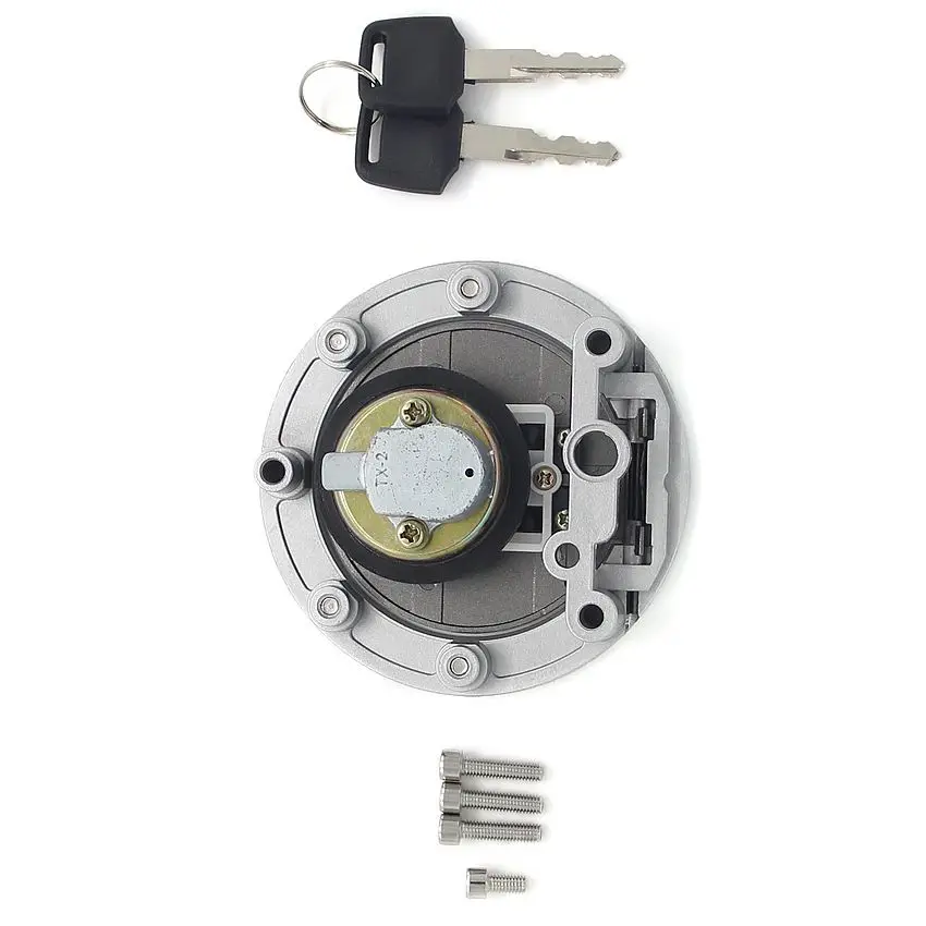 Bouchon de Carburant avec Clé de Couvercle, Précieux pour Yamaha SDR200 SRX250 XJ400L TDR125 COMPANY 350LC FZR600R COMPANY 500LC FZSfemale XJ600N XJ600S Diversion