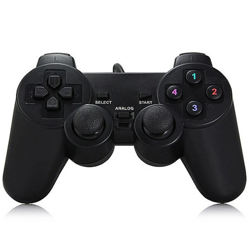 Console de jogos portátil com joystick, controlador gamepads para Q900, PS7000, 2 pcs, micro usb, botão de seis funções