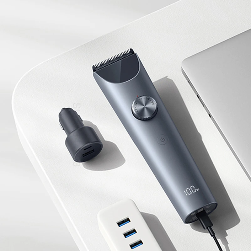 2024 Xiaomi Mijia Tondeuse 2 Draadloze Hair Cutting Trimmer Kapper Cutter Titanium Legering Mes Heren Bakkebaarden Elektrisch Scheerapparaat